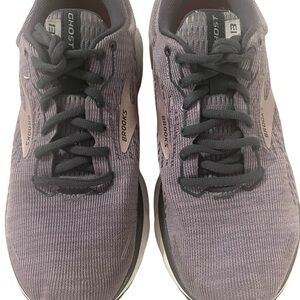 Brooks Ghost 13 Running Shoes Women’s 7.5 Purple Mauve Rose Gold Sneakers